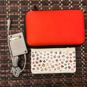 New Nintendo 3DS with RARE Kisekae Pokemon Sprites Cover Plates